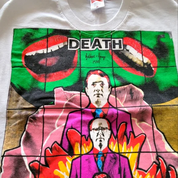 Supreme gilbert and george death tee shop